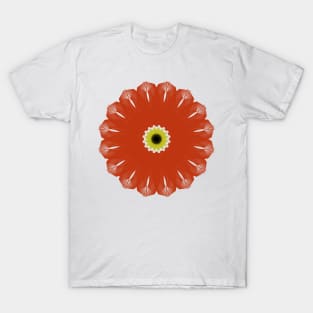 Red flower T-Shirt